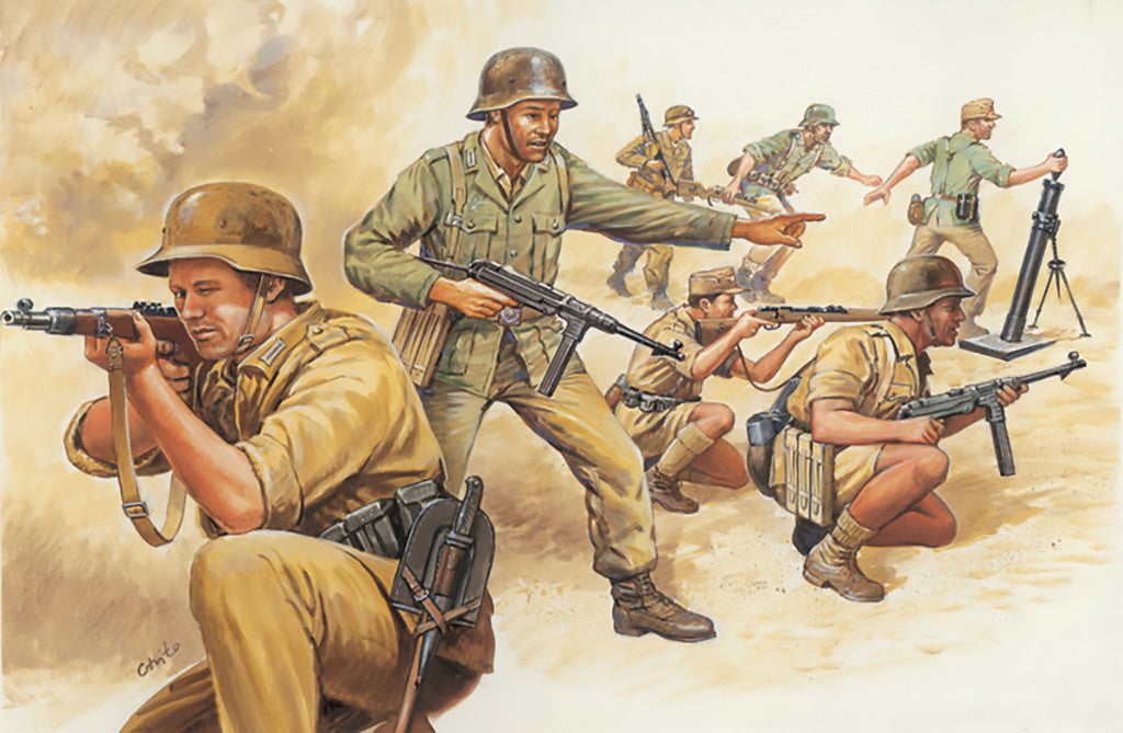 1/72 WWII- GERMAN AFRIKA CORPS