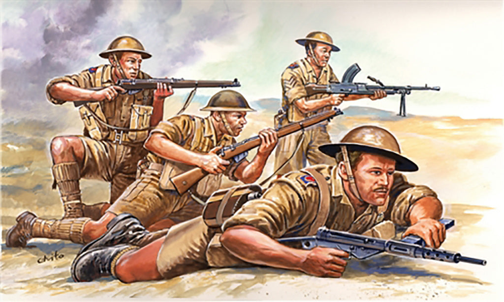 1/72 WWII- BRITISH  8th ARMY