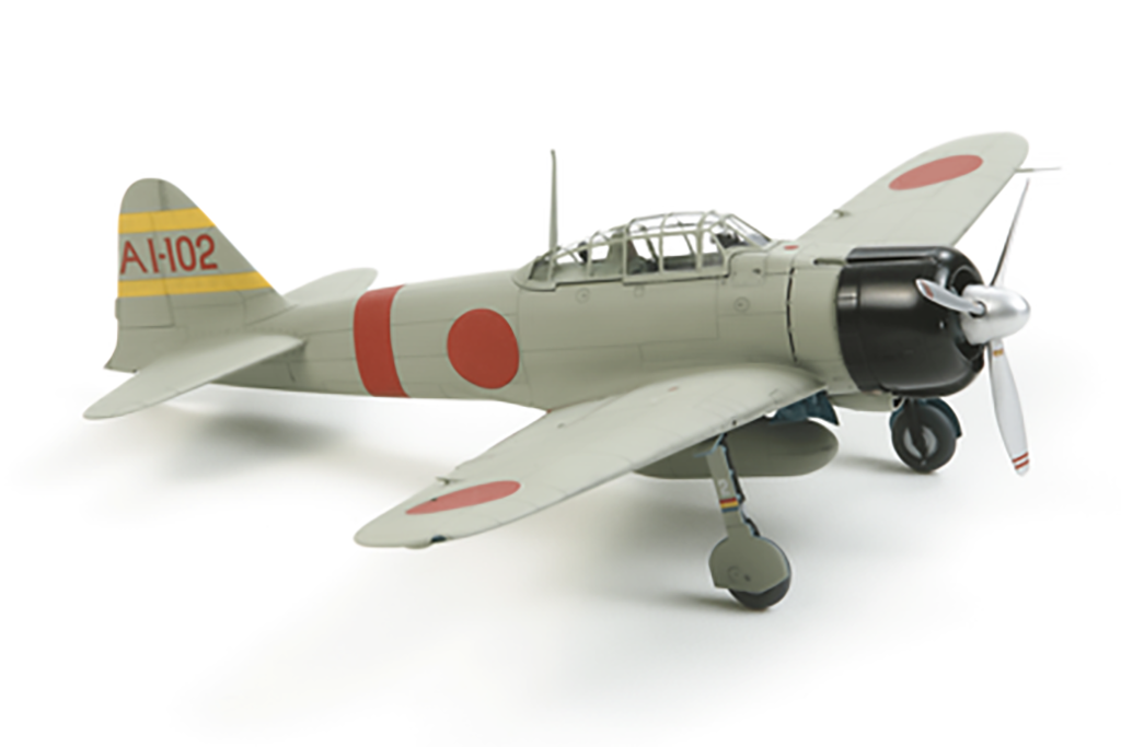 Tamiya 1/72 MITSUBISHI A6M2B (ZEKE) - ZERO FIGHTER Plane Model Kit 60780