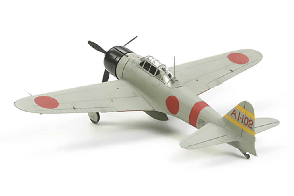 Tamiya 1/72 MITSUBISHI A6M2B (ZEKE) - ZERO FIGHTER Plane Model Kit 60780