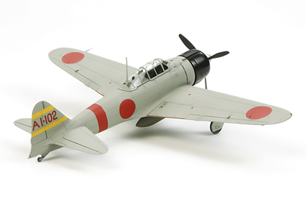 Tamiya 1/72 MITSUBISHI A6M2B (ZEKE) - ZERO FIGHTER Plane Model Kit 60780