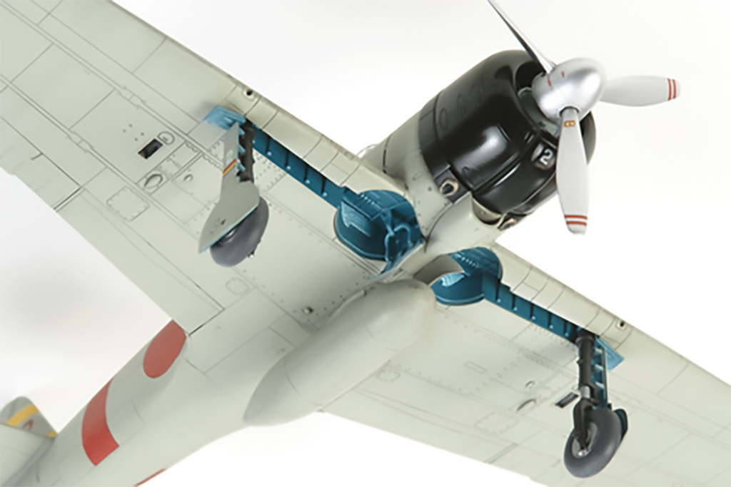 Tamiya 1/72 MITSUBISHI A6M2B (ZEKE) - ZERO FIGHTER Plane Model Kit 60780