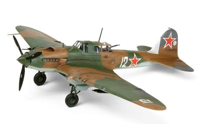 Tamiya 1/72 ILYUSHIN IL-2 SHTURMOVIK Military Aircraft Model Kit 60781