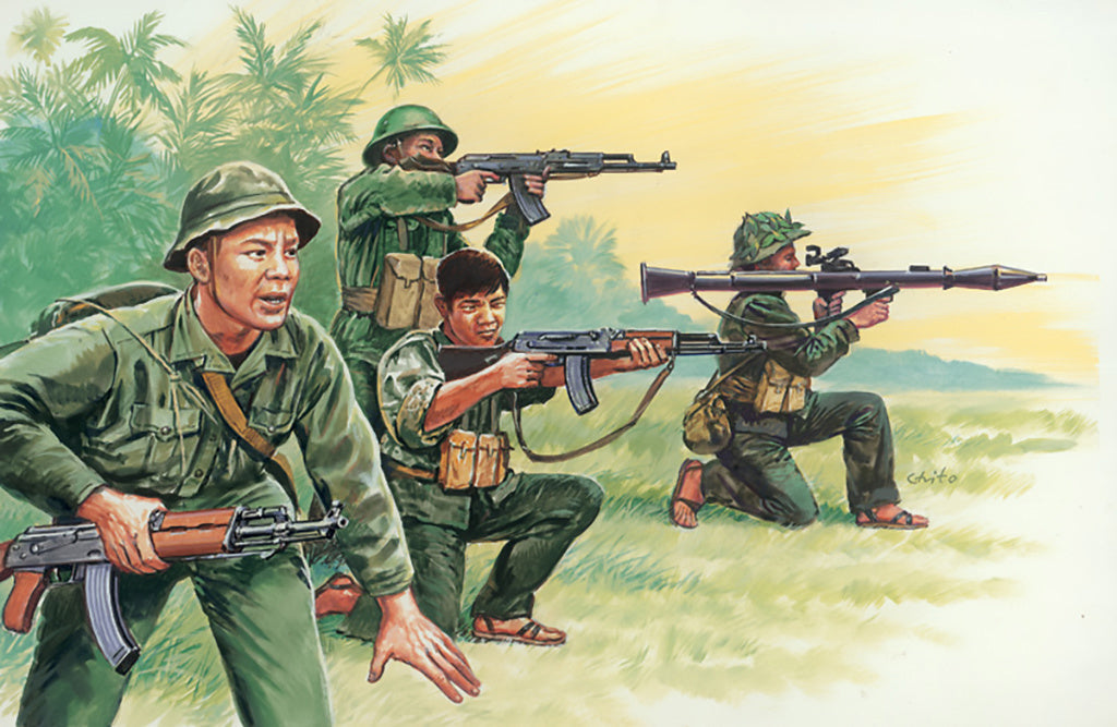 1/72 VIETNAM WAR - VIETNAMESE ARMY/VIETCONG