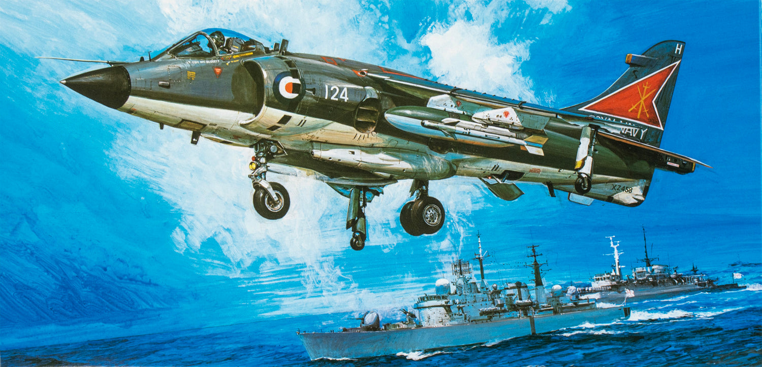 Tamiya Hawker Sea Harrier FRS.1 1/48  aircraft model kit 61026