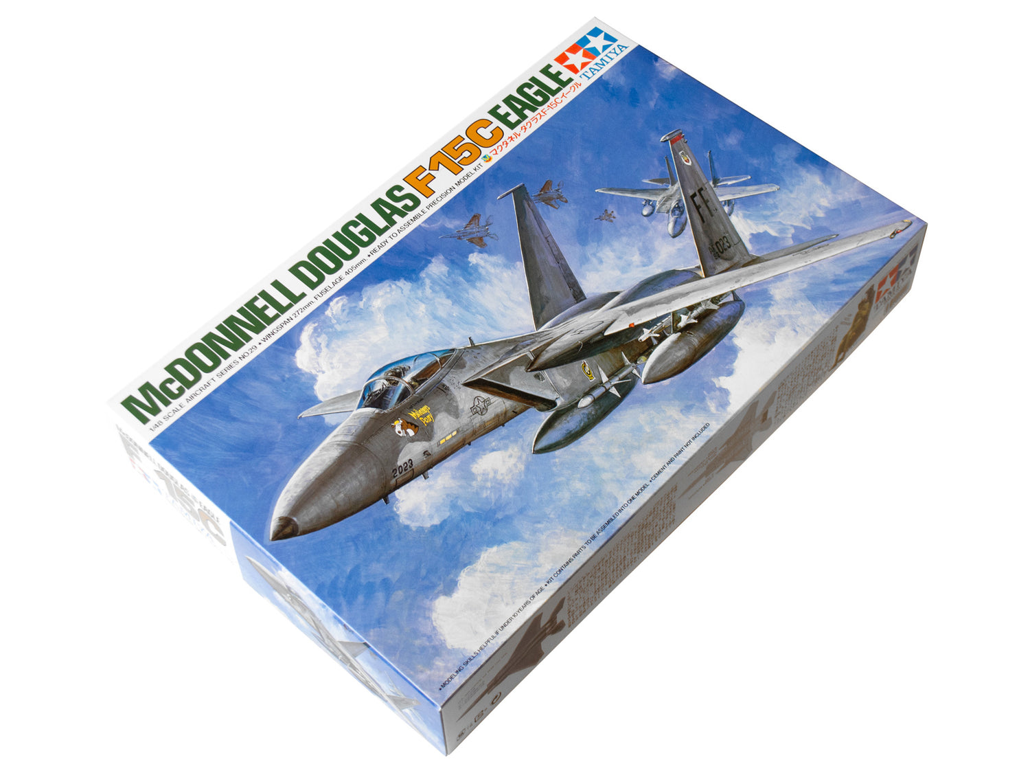 Tamiya 1/48 F-15C Eagle  Aircraft Model Kit 61029*