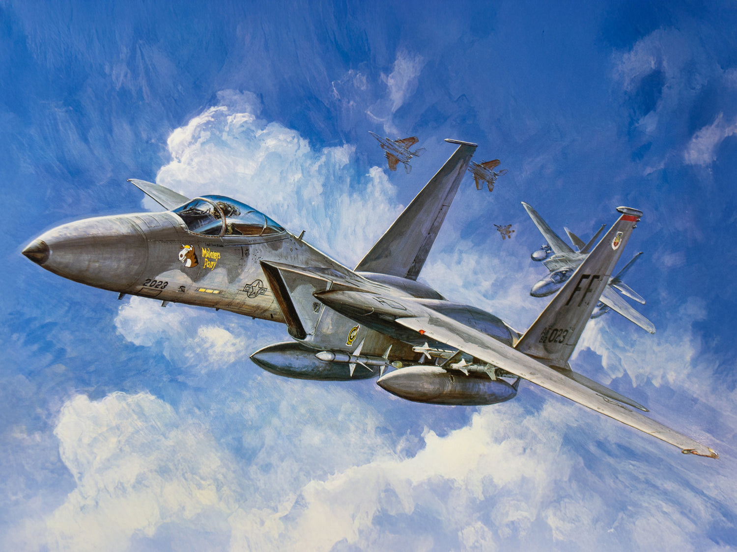 Tamiya 1/48 F-15C Eagle  Aircraft Model Kit 61029*