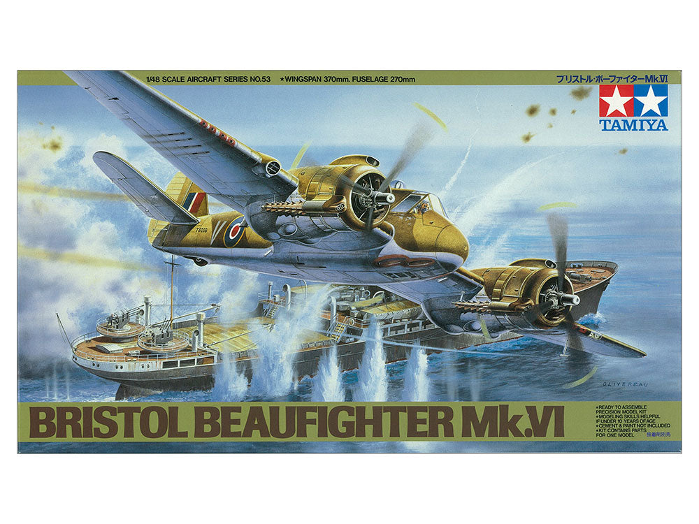 Tamiya 1/48 Bristol Beaufighter Mk. VI Model Kit 61053 *
