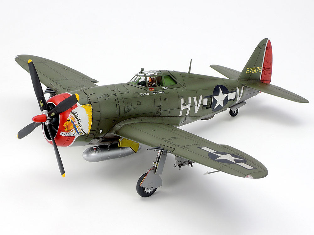 Tamiya 1/48 REPUBLIC P-47D THUNDERBOLT Fighter Plane Model Kit 61086