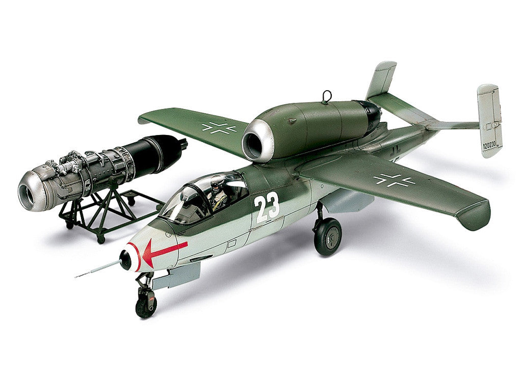 Tamiya 1/48 Heinkel He162 A-2 Salamander Aircraft Scale model kit 61097