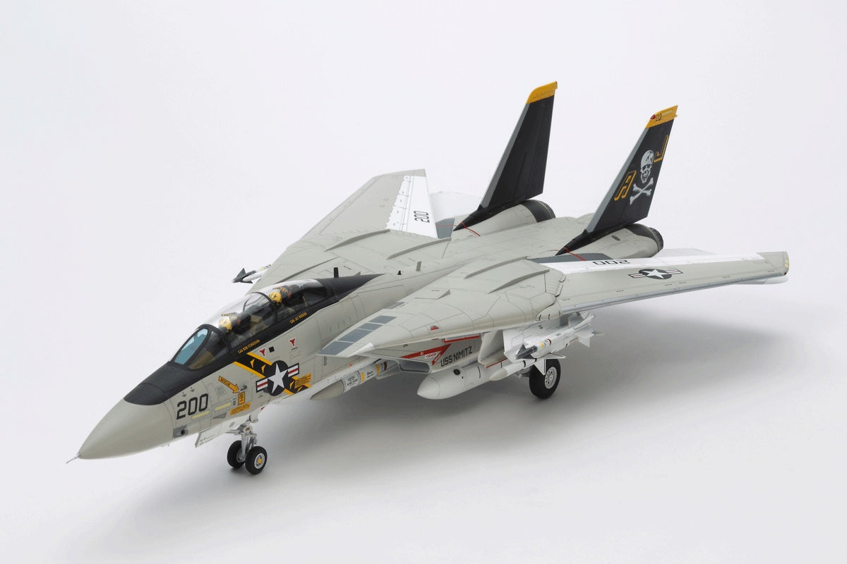 Tamiya 1/48 GRUMMAN F-14A TOMCAT Fighter Jet Scale Model Kit 61114
