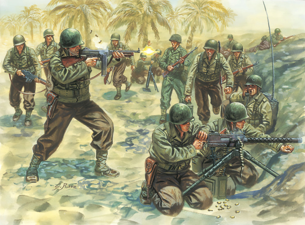 1/72 WWII AMERICAN INFANTRY