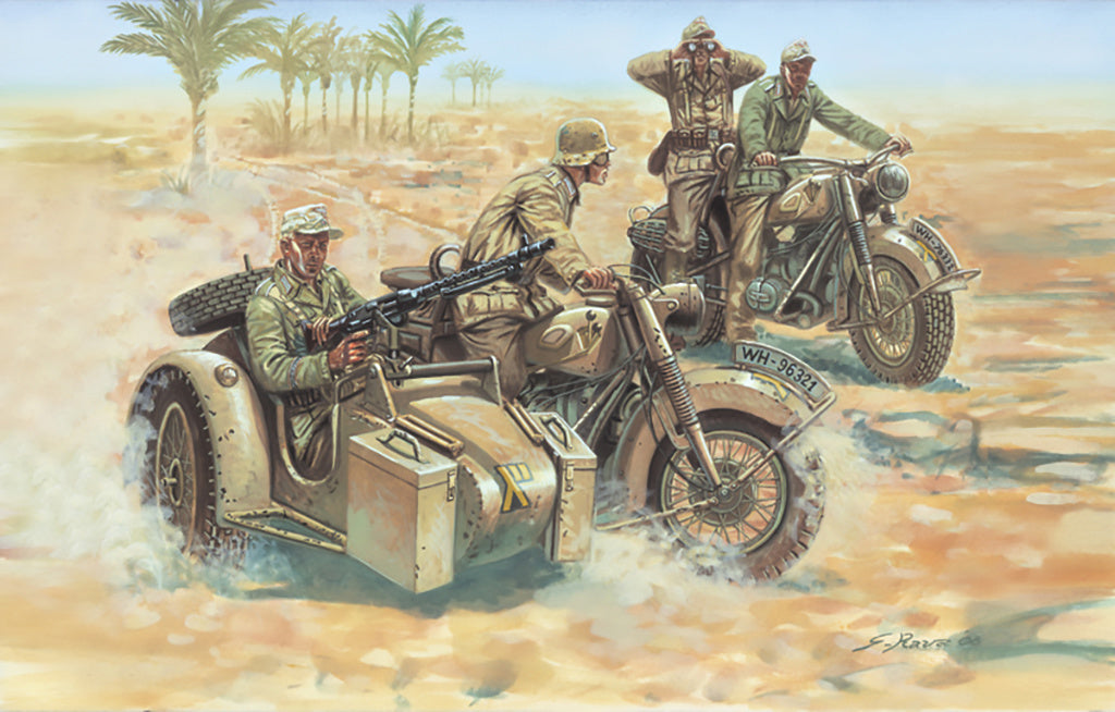 WWII German Motorcycles          C