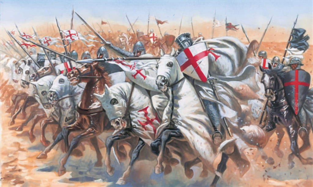 1/72 TEMPLAR KNIGHTS (MEDIEVAL ERA)