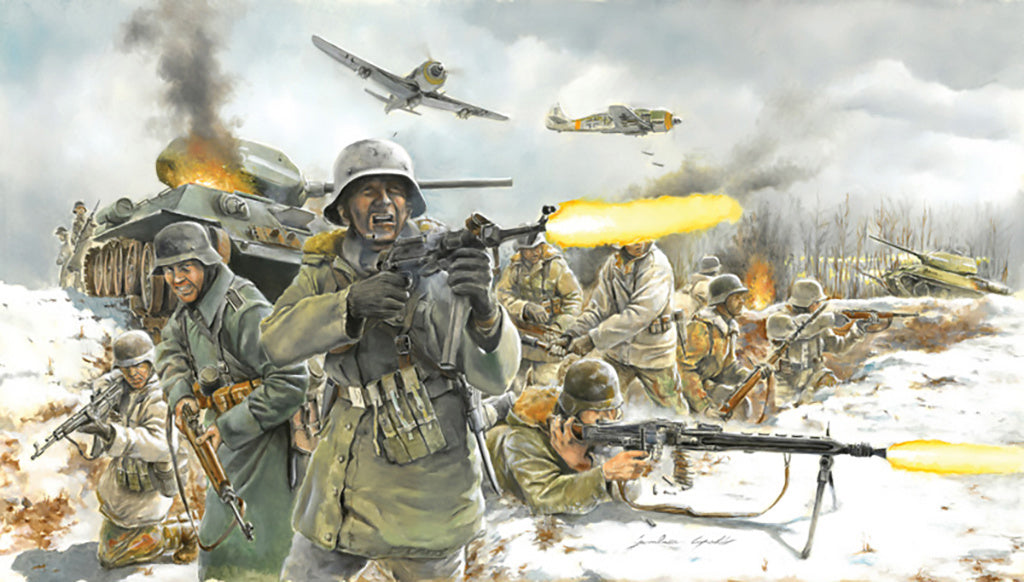 1/72 GERMAN INFANTRY - WINTER UNIFORM