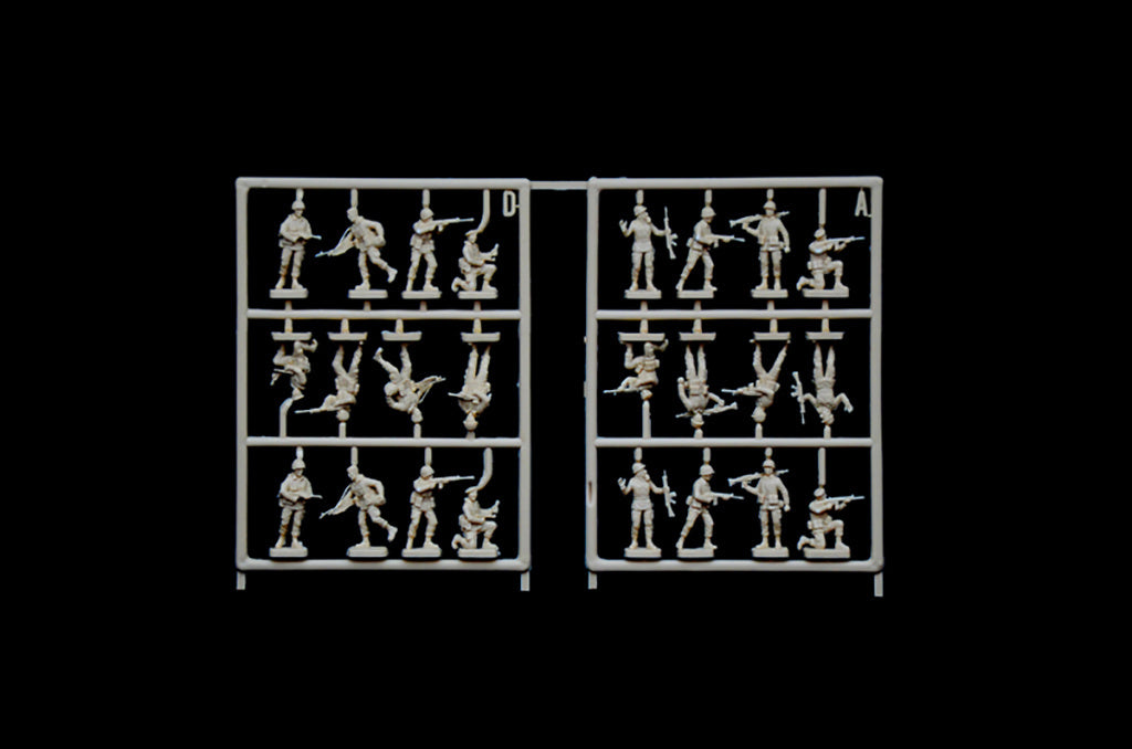 Italeri 1/72 48 x Nato troops (1980s) Figures 6191 Model kit