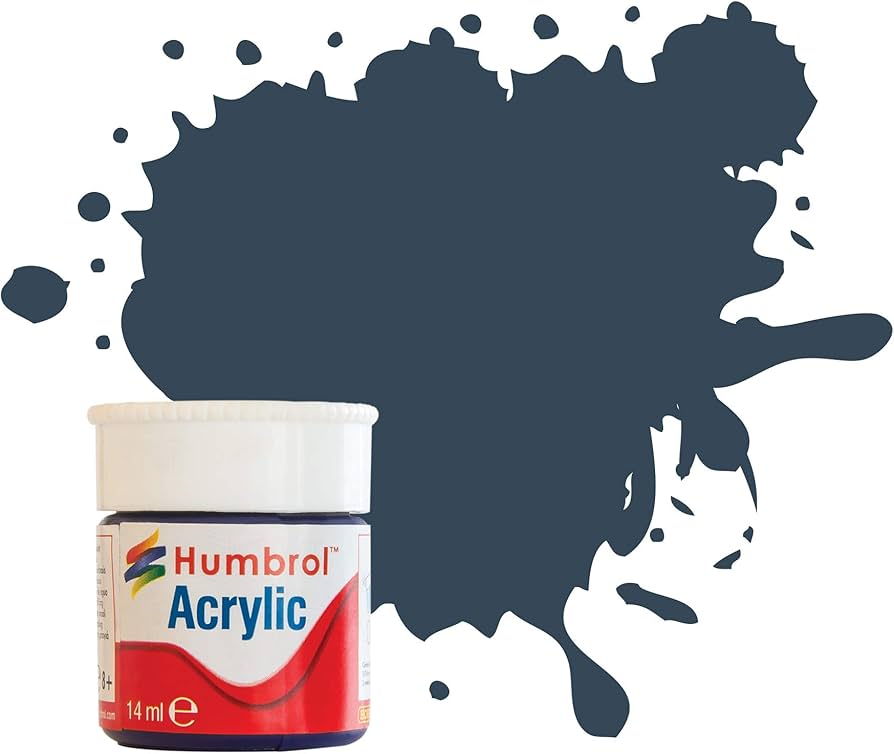 HUMBROL Acrylic Model Paint 14ml - ALL COLOURS - Matt Gloss Satin Metallic Airfix