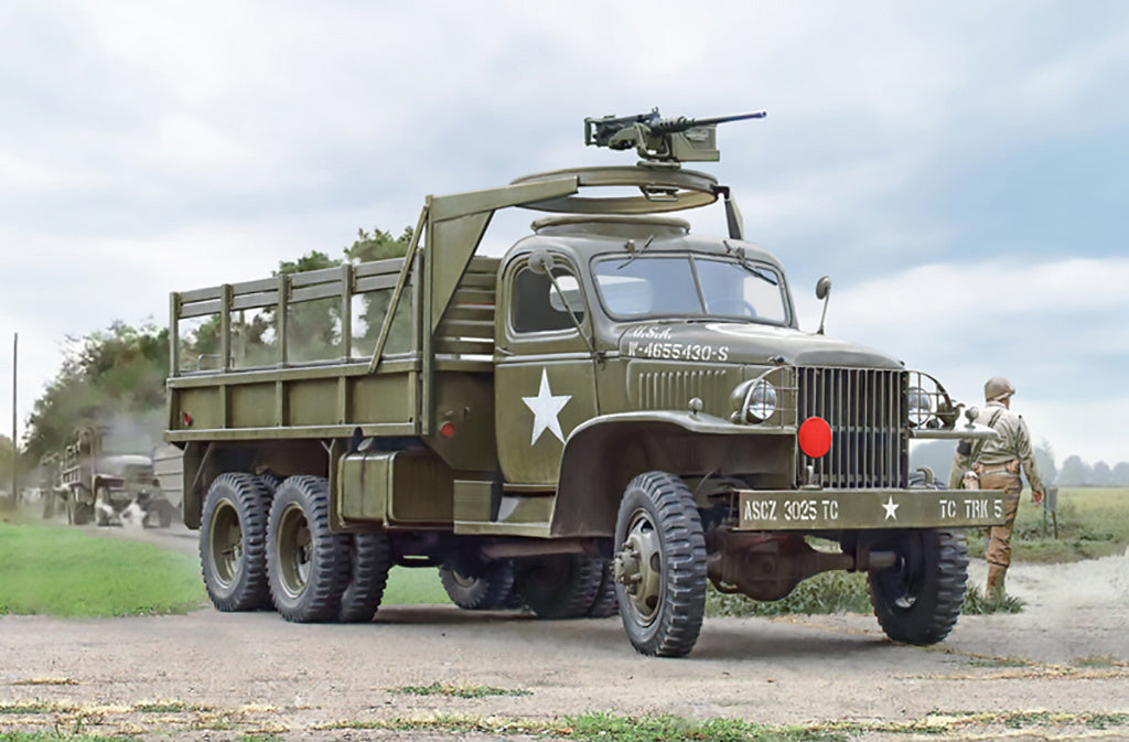 Italeri 1/35 GMC 2 1/2 Ton, 6x6  truck RR military Scale model kit 6271*