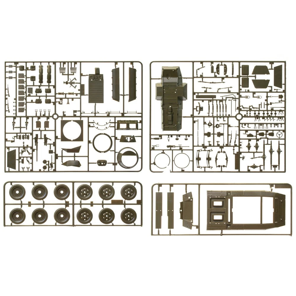 ITALERI 1/35 M8 Greyhound RR MILITARY VEHICLE SCALE KIT SET