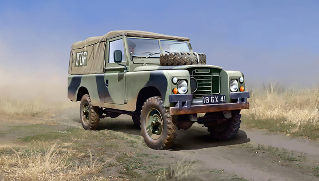 Italeri 1/35 LAND ROVER 109' LWB military Scale Model Kit 6508