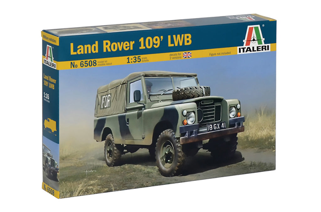 Italeri 1/35 LAND ROVER 109' LWB military Scale Model Kit 6508