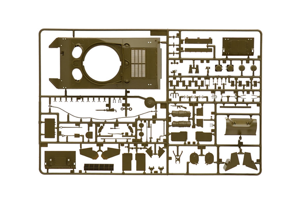 Italeri  1/35  M4A3E8 SHERMAN - EASY 8 model military Tank kit 6529