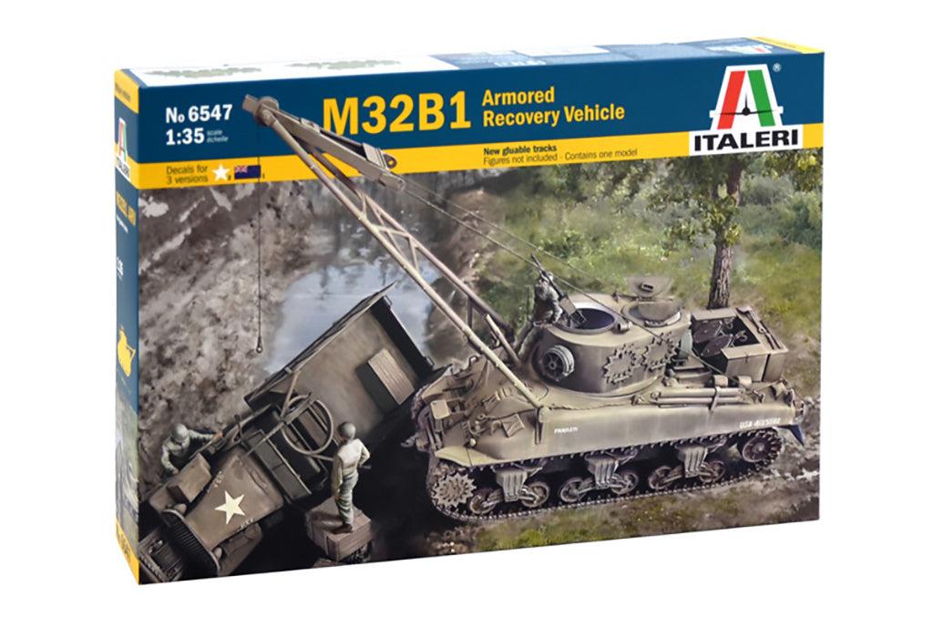 Italeri 1:35 M32 Recovery Vehicle Scale Model Kit 6547