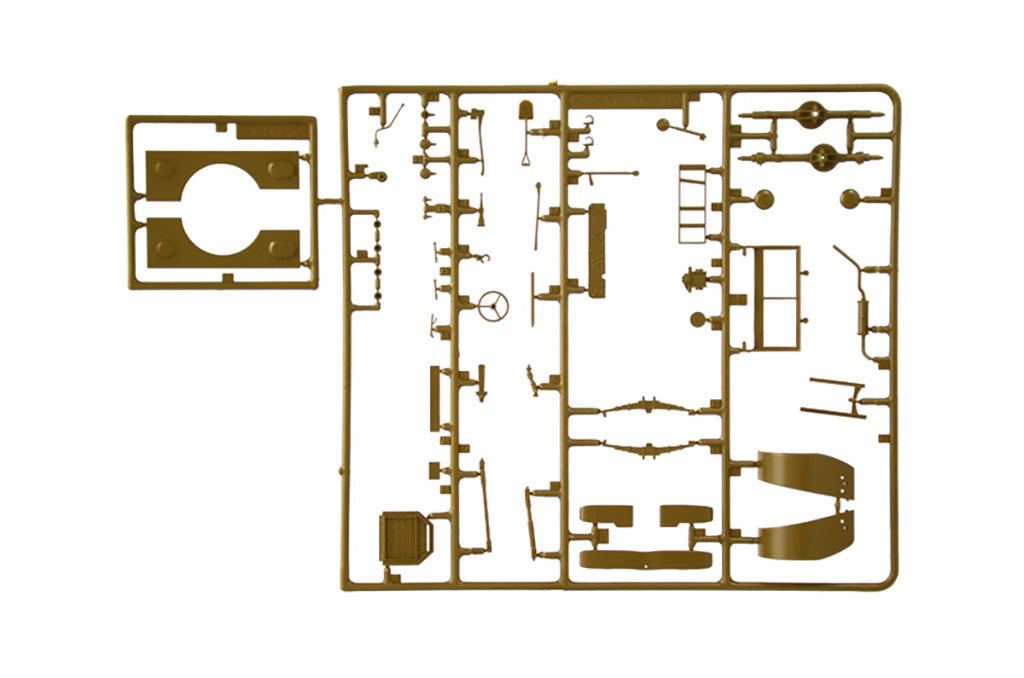 Italeri 1/35 37 mm Gun Motor Carriage M6 Jeep Scale Model kit 6555