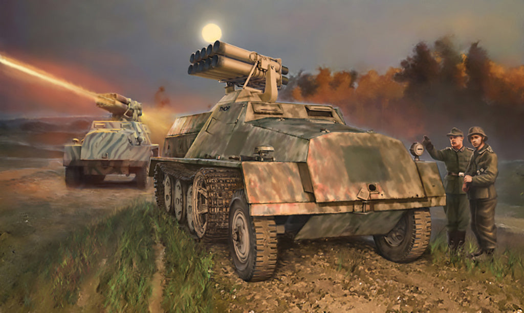 Italeri 1/35 15cm Panzerwerfer 42 auf SWS Military Model Vehicle 6562