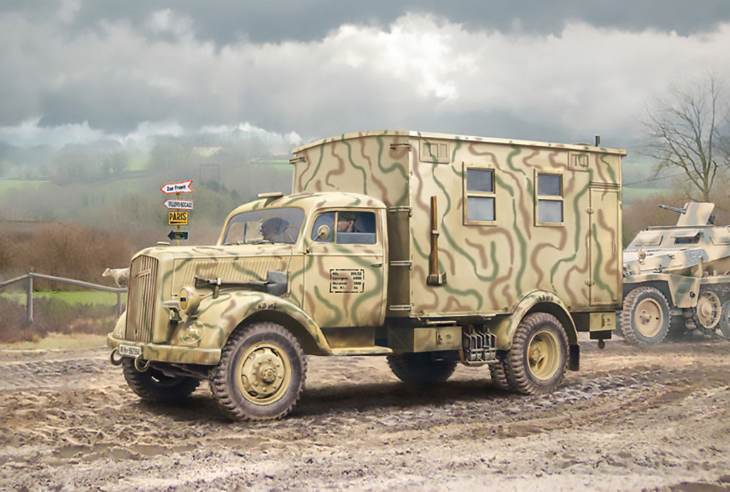 Italeri  1/35 Sd.Kfz.305/22 Opel Blitz Radio Truck model military kit 6575