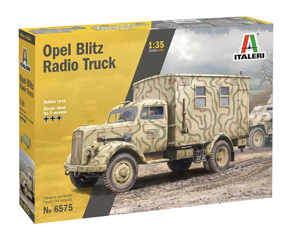 Italeri  1/35 Sd.Kfz.305/22 Opel Blitz Radio Truck model military kit 6575