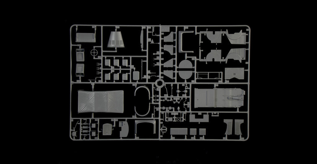 Italeri 1:35 KFZ 12 Horch 901 TYP 40 Fruhen AUSF Military Car Model Kit 6597