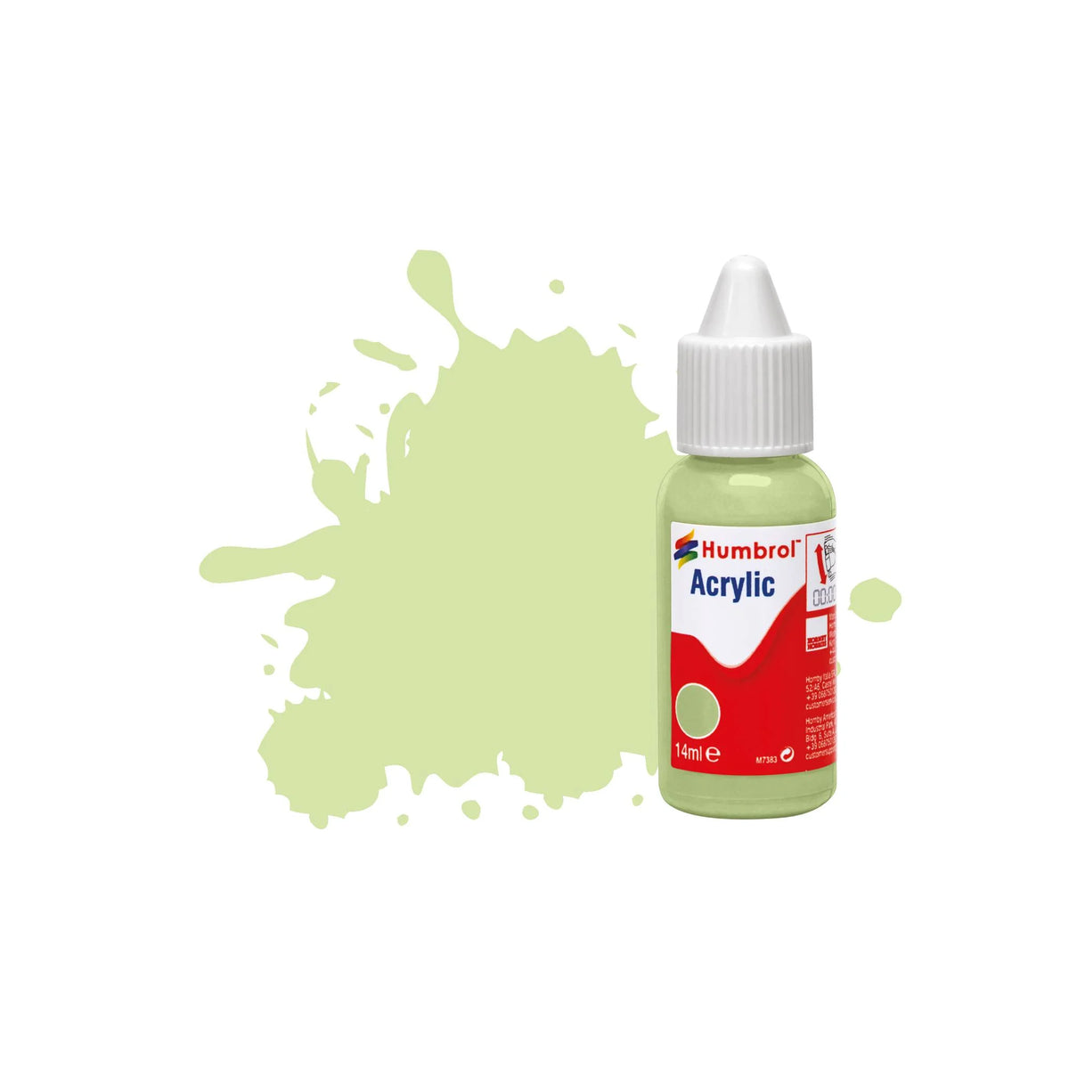 HUMBROL Acrylic Dropper Bottle Model Paint 14ml ALL COLOURS Matt Gloss Satin Airfix