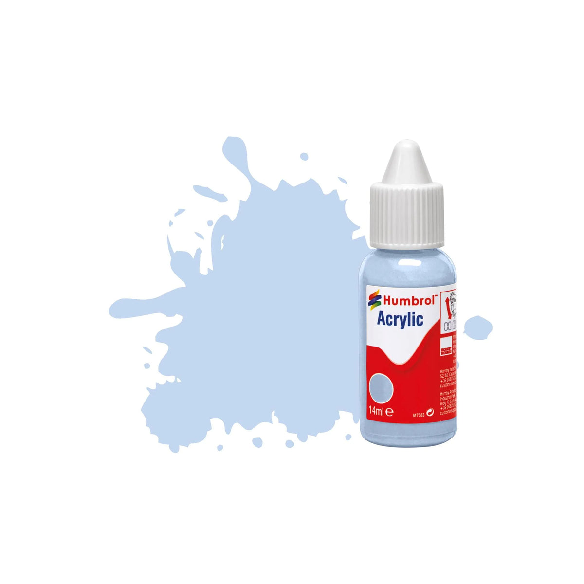 HUMBROL Acrylic Dropper Bottle Model Paint 14ml ALL COLOURS Matt Gloss Satin Airfix