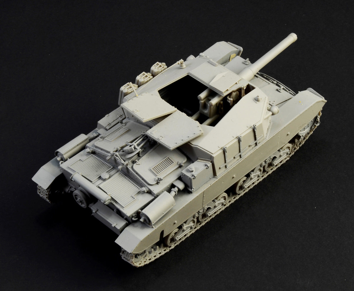 Italeri 1/35 Semovente M43 da 105/25 Bassotto Tank Scale Model Kit 6751