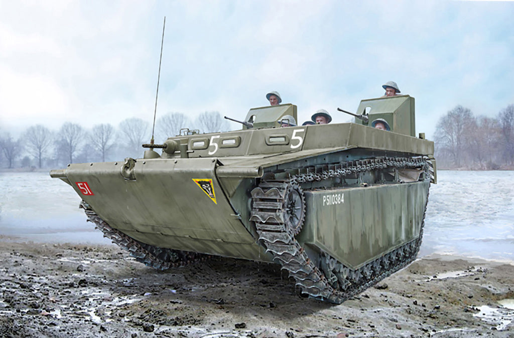 Italeri  1/35 LVT-4 Water Buffalo model military scale kit 6752