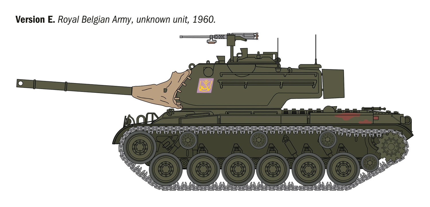 Italeri 1/35 M47 Patton Scale Model Tank Kit 6763*