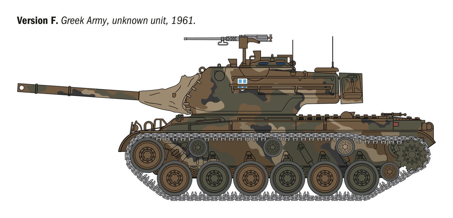 Italeri 1/35 M47 Patton Scale Model Tank Kit 6763*