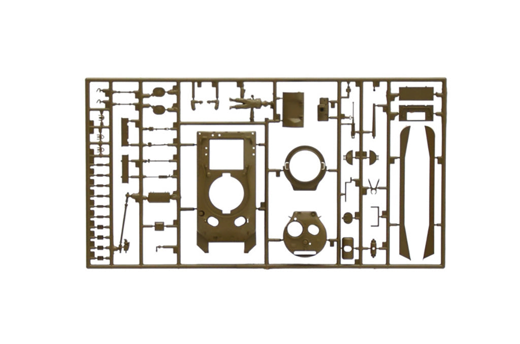Italeri  1/72 M4 Sherman Tank Military Model kit 7003