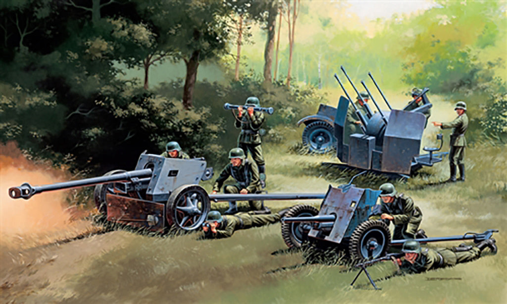 1/72 Pak35 + Pak40 + Flack38           C