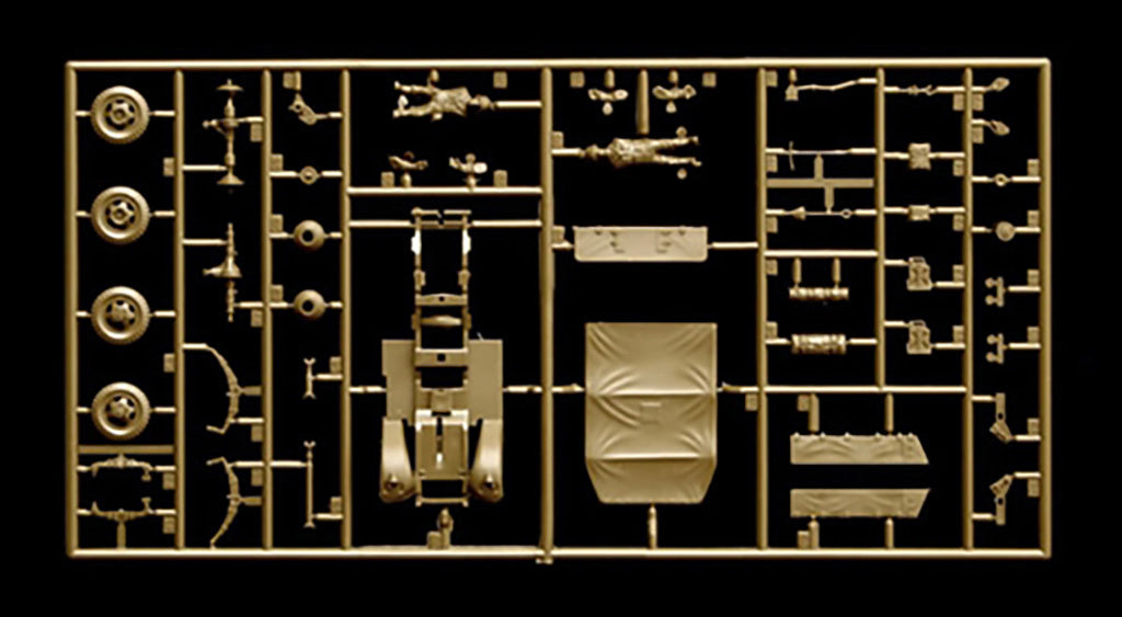 Italeri 1/72 M3A1 Scout Car Scale Military Model Kit 7063