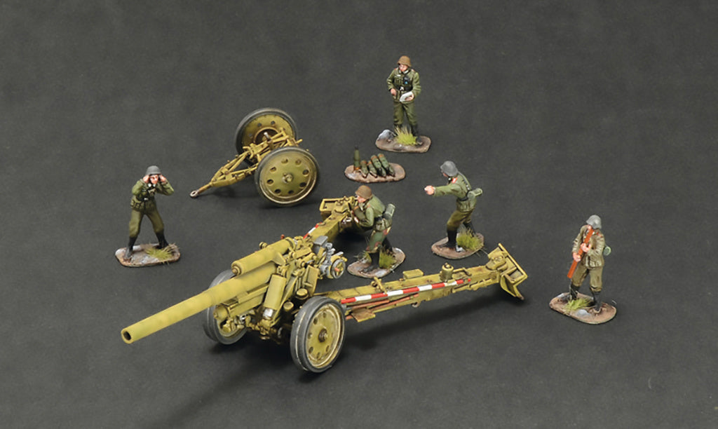 Italeri Field Howitzer /  Field Gun 1/72 Model figures / gun Kit  7082