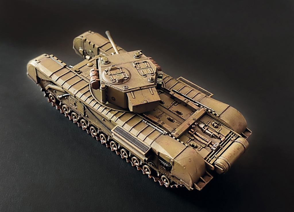 Italeri 1:72 Churchill Mk. III Tank Military Scale Model Kit 7083