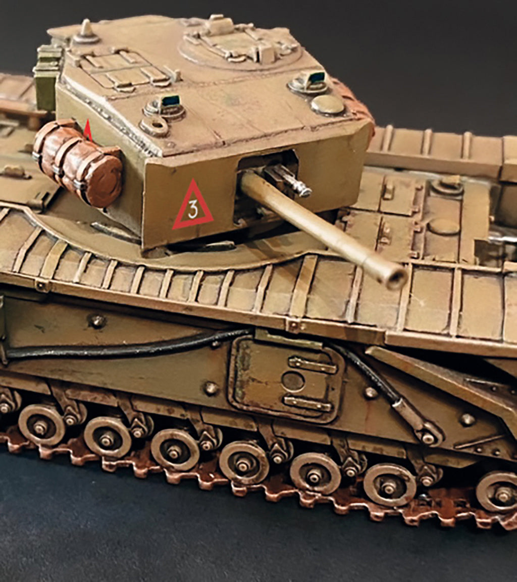 Italeri 1:72 Churchill Mk. III Tank Military Scale Model Kit 7083