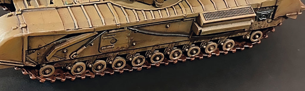 Italeri 1:72 Churchill Mk. III Tank Military Scale Model Kit 7083