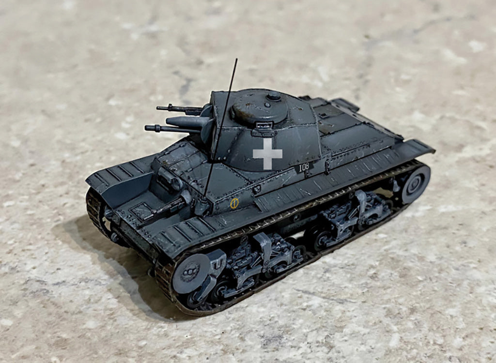 Italeri 1:72 Panzerkampfwagen 35 (t) Military Tank Scale Model Kit 7084