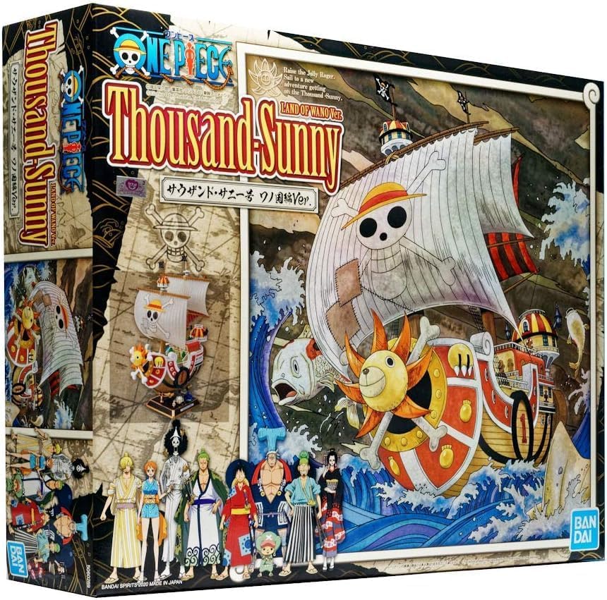 Bandai One Piece Thousand Sunny Land of Wano Version Ship Model Kit