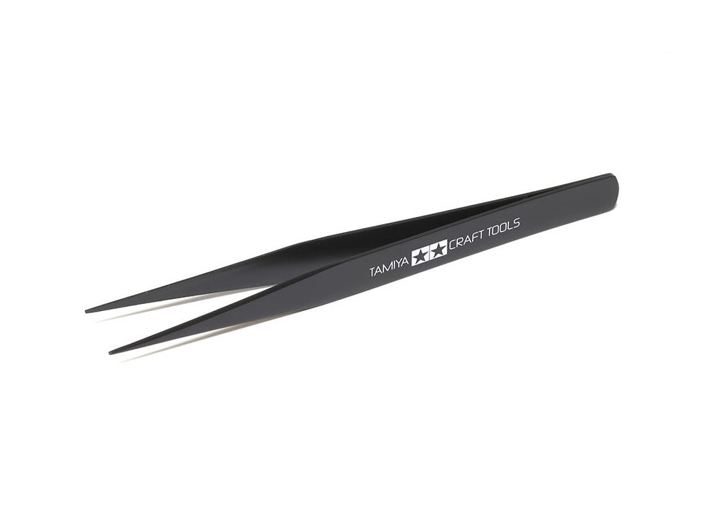 Straight Tweezers Tamiya Genuine Model making Tools 74004