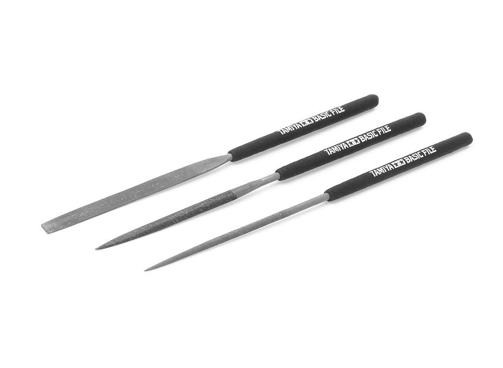 Tamiya Basic File Set Smooth Double Cut tools 74104
