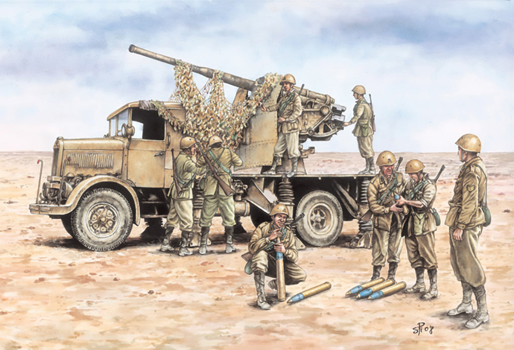 1/72 AUTOCANNONE RO3 WITH 90/53 AA (2 FAST ASSEMBLEY MODELS)